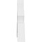 Ekena Millwork Vanguard Architectural Grade PVC Gable Bracket, 72"W x 24"H x 4"D x 6"F, 8/12 Pitch GBP072X24X0406VAN00 - alternate 4